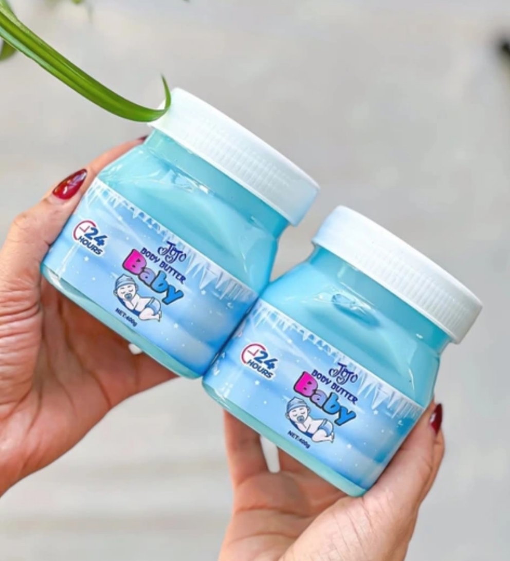 کره بدن بیبی مغذی و آبرسان – نرمی ابریشمی برای پوستت!