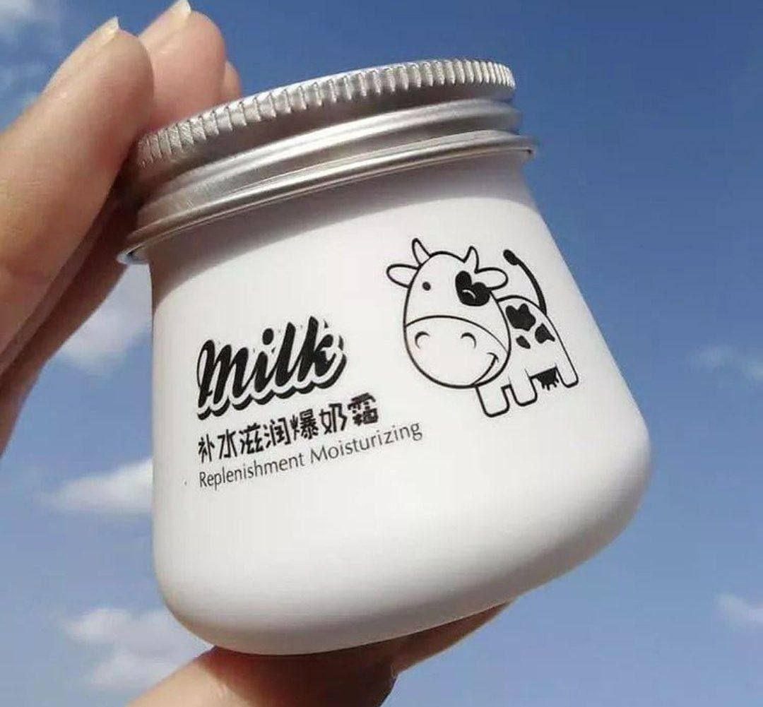 کرم شیر گاو ایبوگ برای روشن‌سازی و لطافت پوست