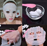 قرص ماسک ورقه ای پک ۱۲ عددی همراه ظرف و قاشق مخصوص