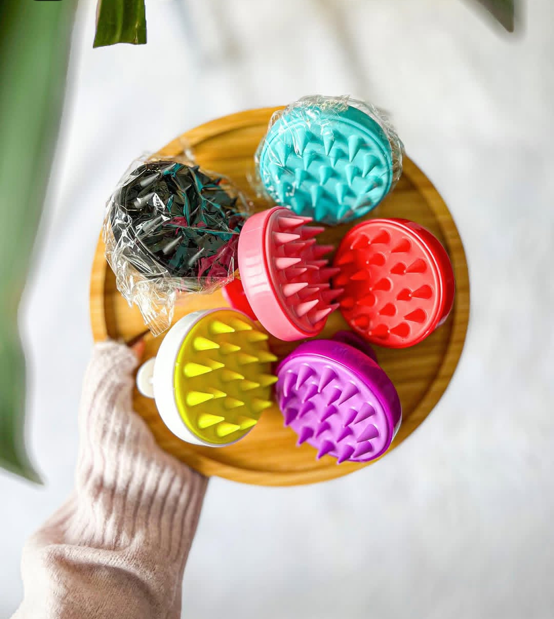 ماساژور و سرشور سر سیلیکونی، رفع استرس و آرامش بخش