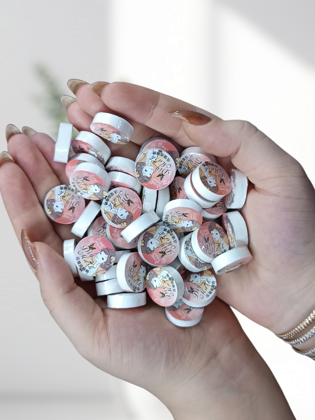 قرص ماسک فشرده فانتزی تبدیل تونر و سرم به ماسک ورقه‌ای خانگی