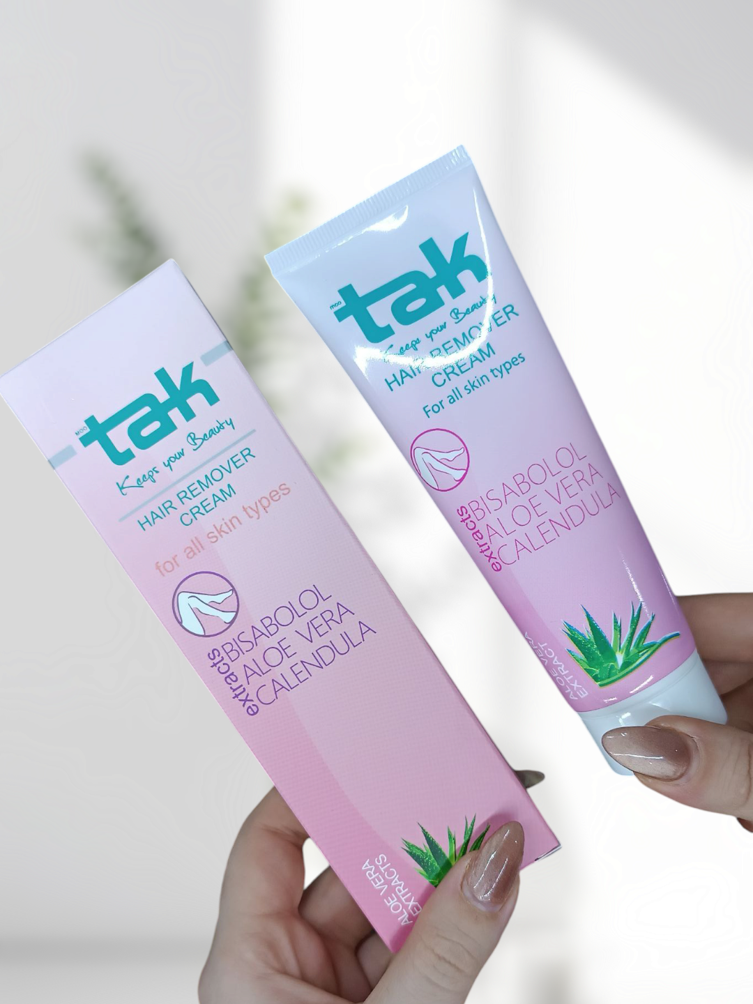 کرم موبر تاک آلوورا TAC 100 میل از بین برنده موهای زائد با خاصیت نرم کنندگی