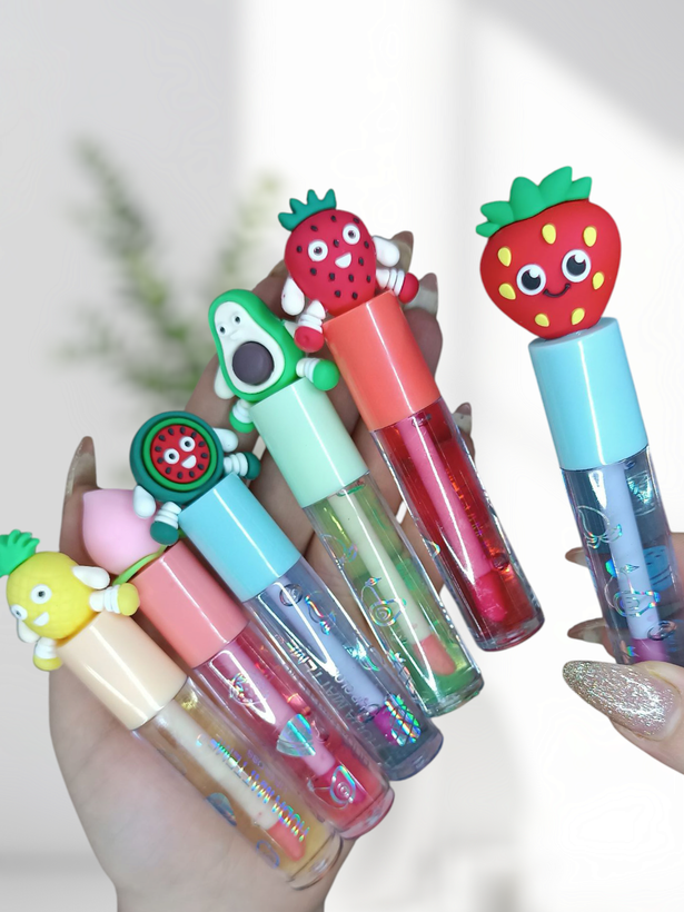 برق لب حرارتی فانتزی طرح میوه (Fruit Lip Gloss)