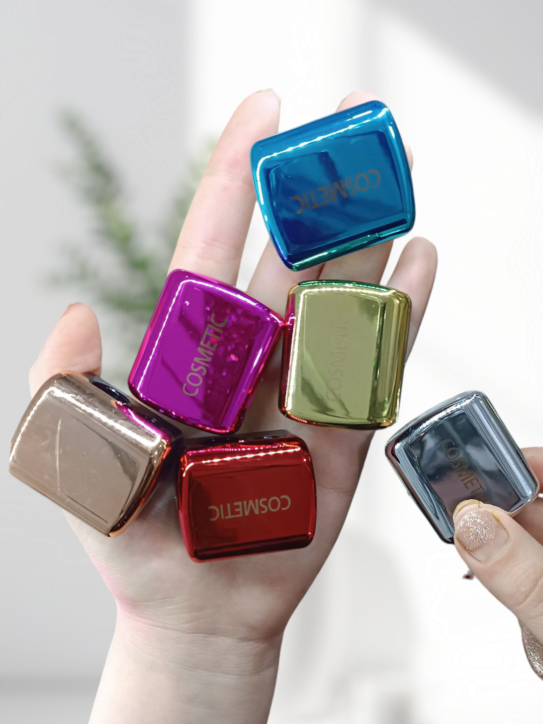 تراش دوقلو هولوگرامی – مناسب لوازم آرایشی و مدادی