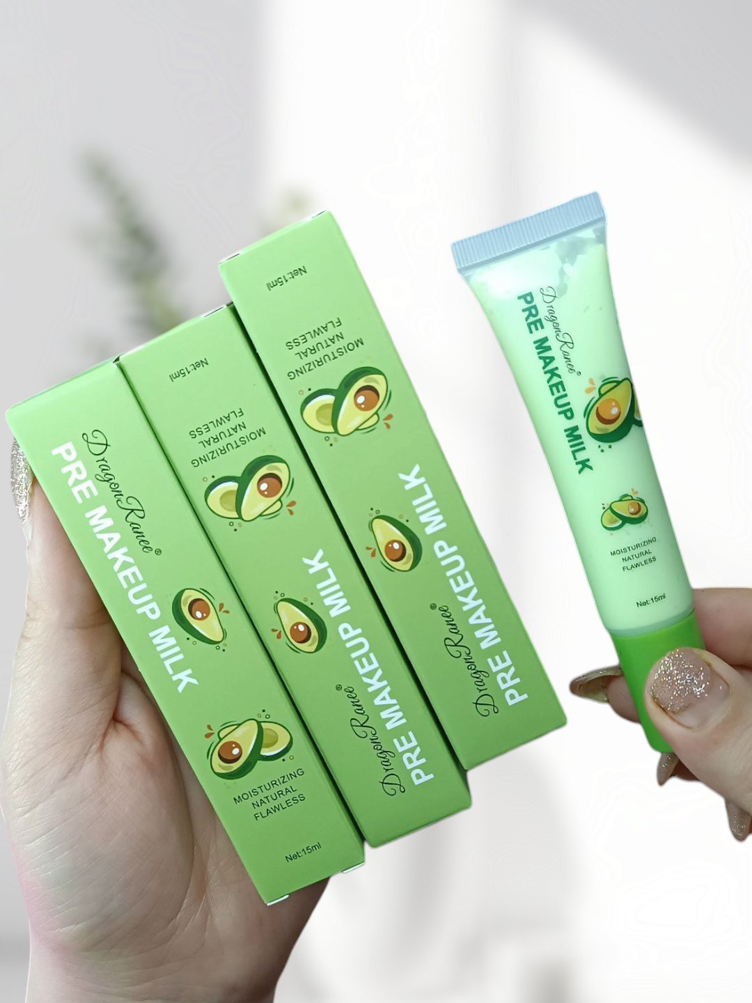 پرایمر تیوپی دراگون آووکادو (Dragon – Avocado) – پایه آرایش حرفه‌ای