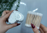 گوش پاک کن مدل قلبی دسته چوبی