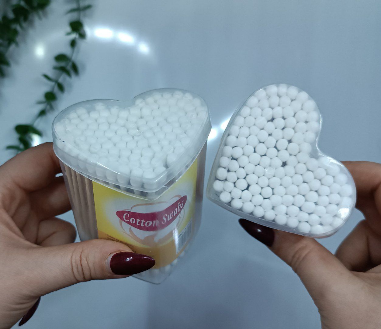 گوش پاک کن مدل قلبی دسته چوبی