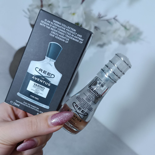 ادکلن جیبی حجم ۱۵ میل Creed Aventus برند VARINO رایحه خفن و مردانه