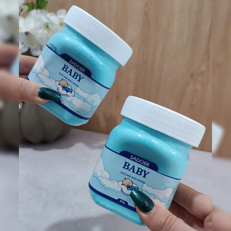 کره بدن بیبی برند سادور مغذی و آبرسان – نرمی ابریشمی برای پوستت!