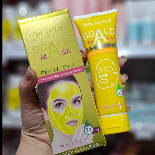 ماسک صورت طلا تیوپی