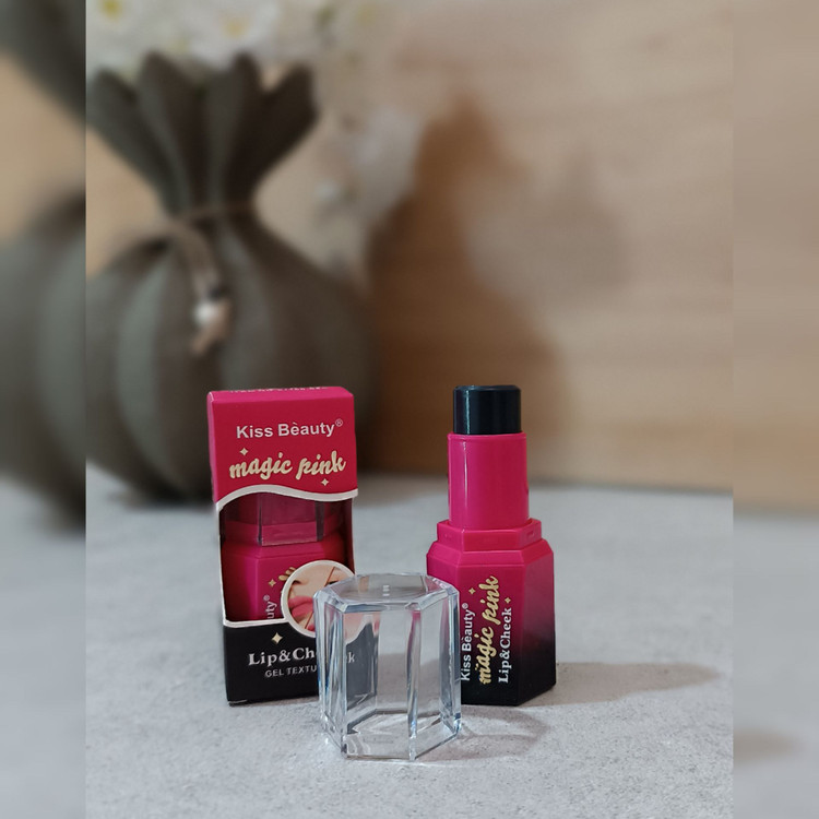 تینت لب و گونه حرارتی ژله ای Kiss Beauty®جادویی ماندگار