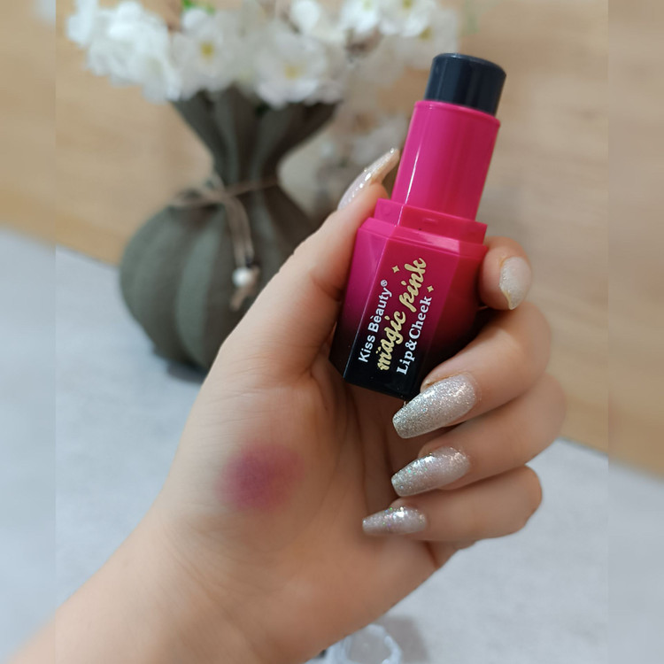 تینت لب و گونه حرارتی ژله ای Kiss Beauty®جادویی ماندگار