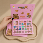 پالت سایه 35 رنگ خرسی IRIDESCENT GIRL مات و شاین حرفه ای