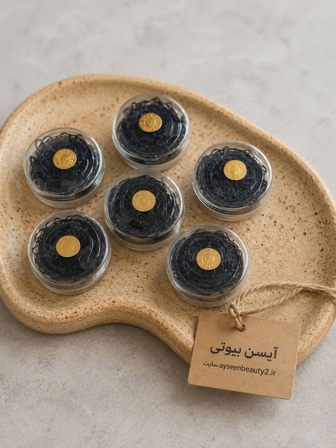کش مو چهل گیس رنگ مشکی