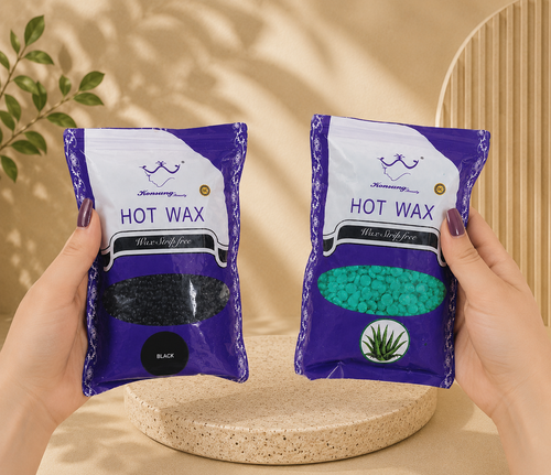 وکس عدسی 100 گرمی HOT WAX مخصوص اصلاح صورت و بدن