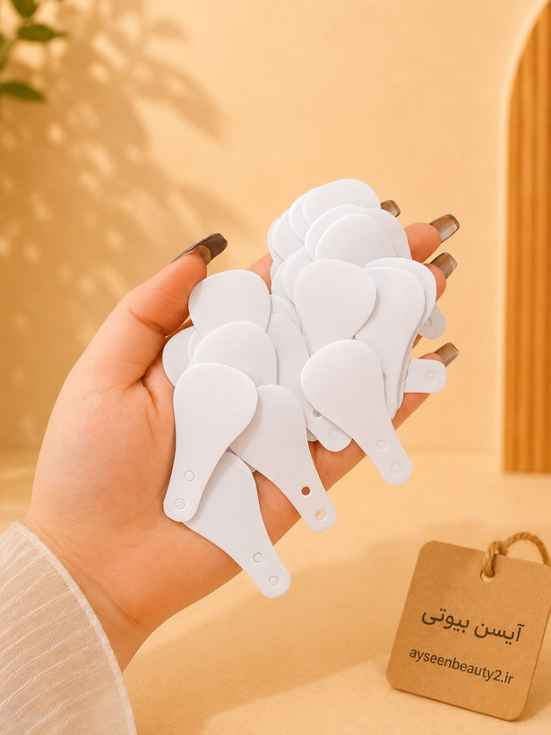 چسب لیفت برچسبی صورت و شقیقه نامرئی ۴۰ عددی مناسب لیفت ابرو و فرم دهی صورت