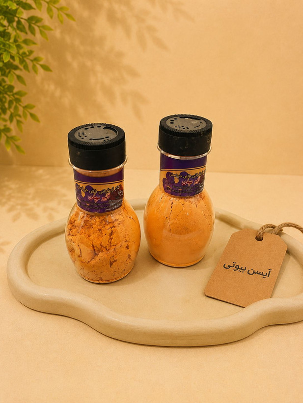 پودر زعفران نمک پاشی خوش عطر و پرکاربرد